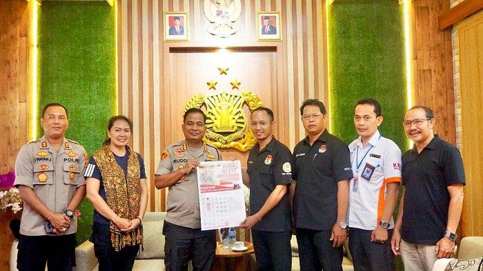 Inginkan Pilkada Lancar, KPU Badung Bahas pengamanan Pemilu dengan Kapolresta Denpasar