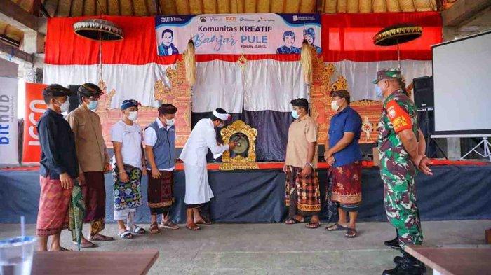 Giat Banjar Creative Space Sasar Banjar Pule Bangli, Kembangkan UMKM Tradisional