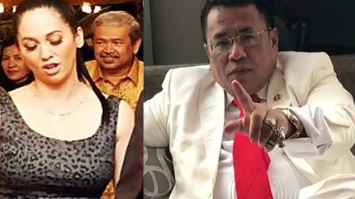 Kedua Tangan Hotman Paris Menyatu Mengisyaratkan Arti Ini Saat Lagu Meriam Bellina Mengalun Lirih