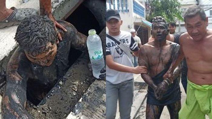 Pilih Kabur & Bersembunyi 24 Jam di Selokan dari Razia Polisi, Pria Ini Akui Baunya Sangat Busuk
