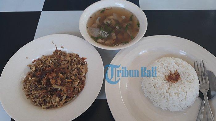 Salah satu varian atau jenis lawar, Bali.