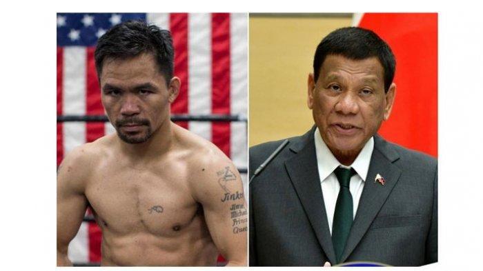Presiden Filipina dan Manny Pacquiao Berseteru, Rodrigo Duterte: Kamu Sampah Penuh Omong Kosong