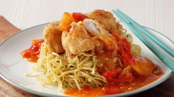 LEZAT! Resep Mi Ramen Bumbu Siram Asam Manis, Cocok Sebagai Menu Makan Siang Bersama Keluarga