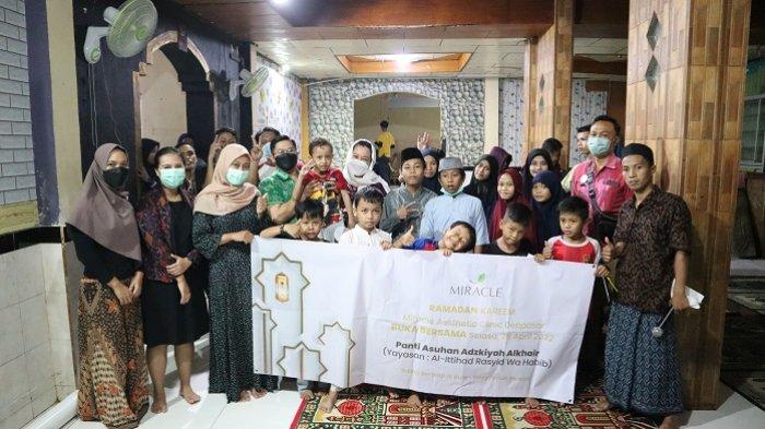 Miracle Aesthetic Clinic Denpasar Buka Bersama dengan Anak Yatim