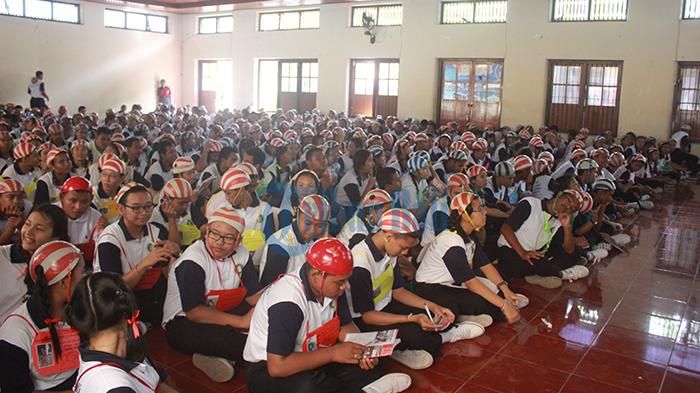 530 Siswa Baru Ikuti MOS di SMA Saraswati