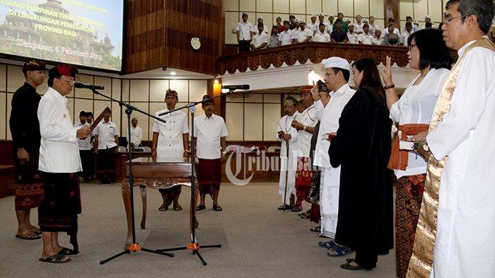 Jabatan Disesuaikan dengan Pendidikan dan Pengalaman, Gubernur Lantik 373 Pejabat Baru Pemprov Bali