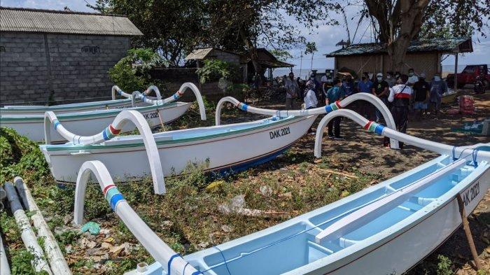 Kelompok Nelayan di Klungkung Dapat Jukung Gratis, Dana Bersumber dari DAK 2021 Senilai Rp 406 Juta
