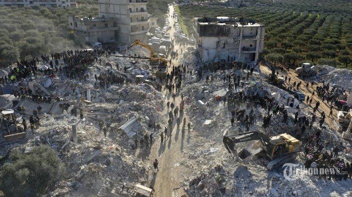 Gempa Turki-Suriah: Korban Tewas Capai 21.051 Jiwa, Jutaan Anak di Barat Laut Suriah Butuh Makanan