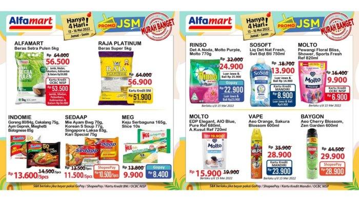 Katalog JSM Alfamart 14-16 Mei 2022, Rinso Baygon Murah, Popok Si Kecil dan Skincare Lebih Irit