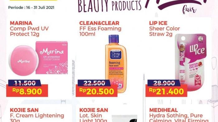 Promo Alfamart 23-24 Juli 2021, Bedak Marina 8.900, Nabati 6.900, Nextar 5.400, Mi Instan 9.900/5pcs