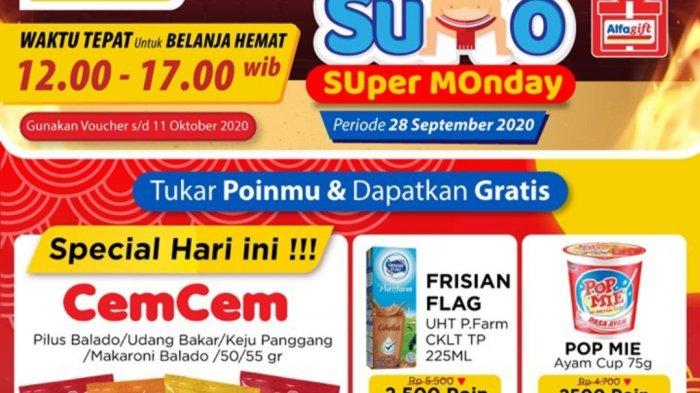 Promo Alfamart Hari Ini, Tukar 1 Poin Dapat Snack, Potongan Rp10.000 dan Rp500 Dapat Minyak Goreng