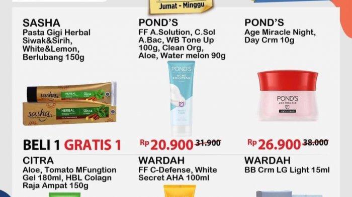 Promo Alfamart Besok 6 Maret 2021 Banjir Diskon, Biskuit Cuma Rp1.900, Pasta Gigi Beli 1 Gratis 1