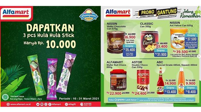 PROMO Alfamart Hari Ini Senin 29 Maret 2021: 3 Es Krim Rp10 Ribu, Festival Beras Murah, SGM Diskon