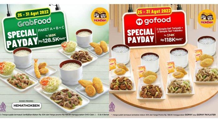 Promo HokBen 27-31 Agustus 2022, Dapatkan HokBen Spesial Payday di Gofood dengan Harga Hemat