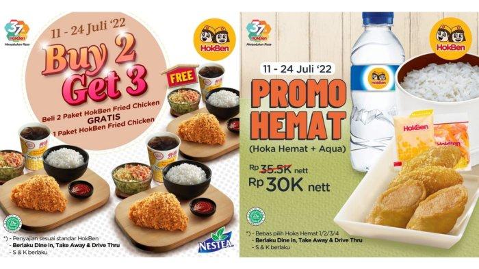Promo HokBen 22 Juli 2022, Hoka Hemat dan Aqua Rp 30.000, Jangan Sampai Terlewat!