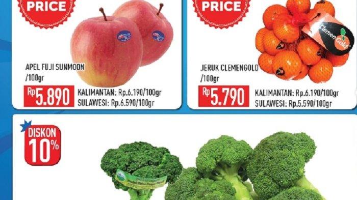 Promo Hypermart 21 September 2022, Regal Apel Jeruk Brokoli Turun, Nugget & Ayam Fillet Murah Meriah