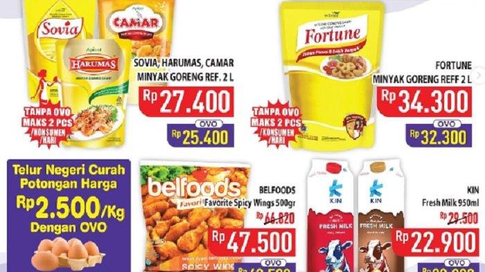 PASTI UNTUNG, Promo Hypermart 22 September 2022, Camar 2L Rp25.400 Telur Ada Potongan, Sampo Hemat