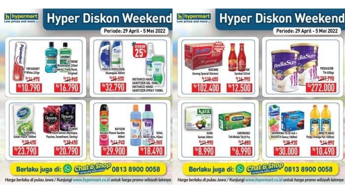 Promo JSM Hypermart 29 April-5 Mei 2022, Minyak Goreng 2L Semua Merk Rp 47.900, Tepung Rp 7.900