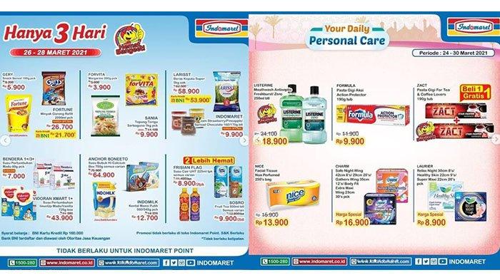 TERAKHIR! Promo JSM Indomaret Hari Ini 28 Maret 2021: Beras Rp53.900, Charm Rp16.900, Diapers Diskon