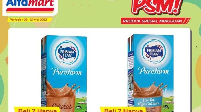 Promo PSM Alfamart hingga 15 Mei 2022, Frisian Flag Full Cream 225ml Beli 2 Cuma Rp9.400 Aja!
