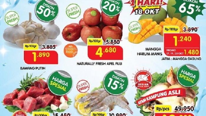 BARU Promo Superindo 17 Oktober 2022, Belanja Hemat Awal Pekan, Minyak Buah Daging & Bawang Putih