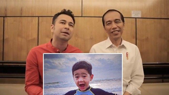 Raffi Ahmad Ingin Pertemukan Rafathar dengan Jan Ethes, Begini Reaksi Presiden Jokowi
