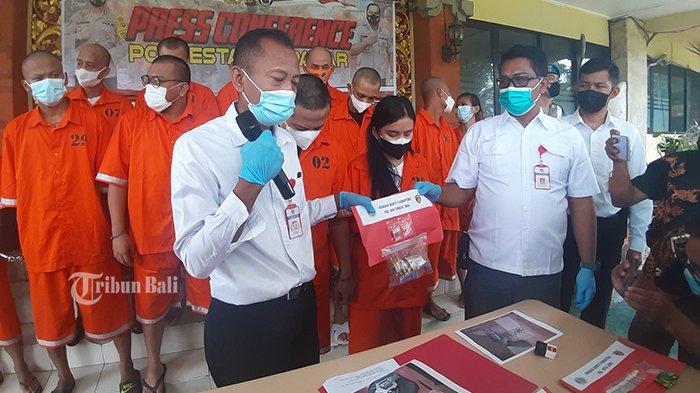 Satu Bulan, Satresnarkoba Polresta Denpasar Tangkap 35 Tersangka, Ada Artis Sinetron dan Selebgram