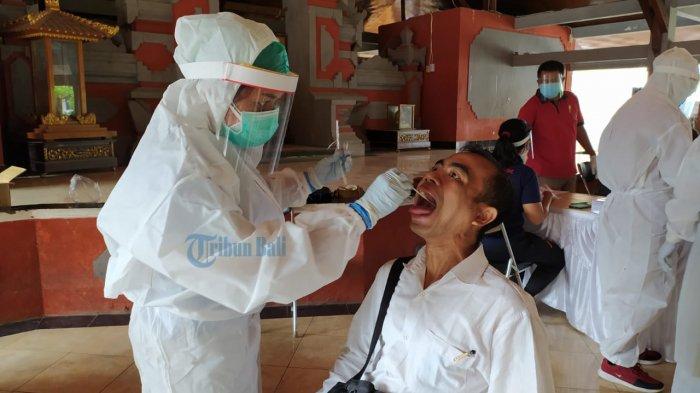 Sebanyak 98 ASN di Buleleng Menjalani Swab Test