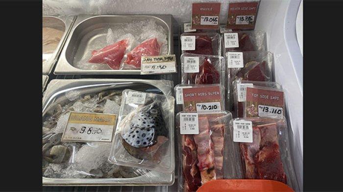 Harga Daging Sapi di Supermarket Kawasan Denpasar Capai Rp 130 Ribu per Kg