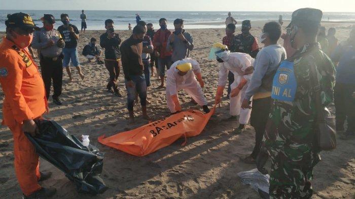 Pria Terseret Arus di Pantai Berawa Ditemukan Tim SAR Dalam Keadaan Meninggal