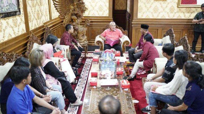 Terima Audiensi UKM Dharma Wacana UHN IGBS Ketua DPRD Badung Siap Mendukung Semua Kegiatan
