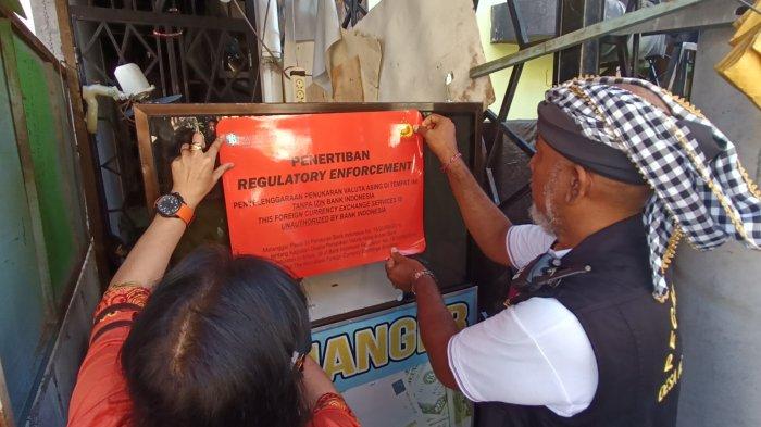 Hanya Dapati Belasan Money Changer Disegel, Bendesa Adat Kuta : Ada Indikasi Bocor