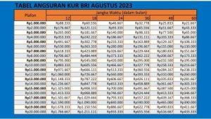 tabel-angsuran-KUR-BRI-2023-Rp-1-20-Juta-Tribun-Jateng.jpg