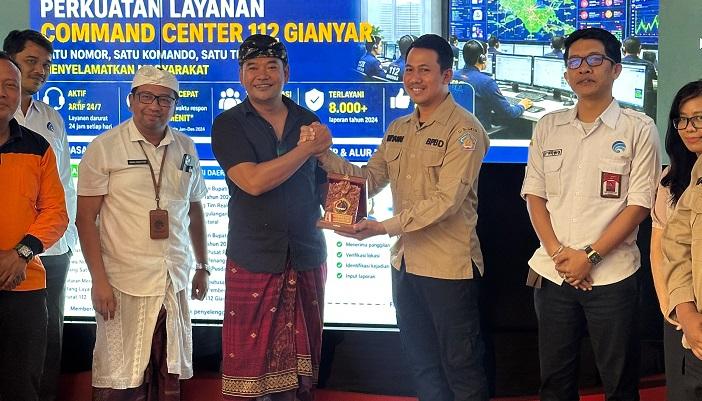Command Center 112 Gianyar Jadi Rujukan Pengembangan Bali Emergency Service: Ada pada Kolaborasi - Tribun-bali.com
