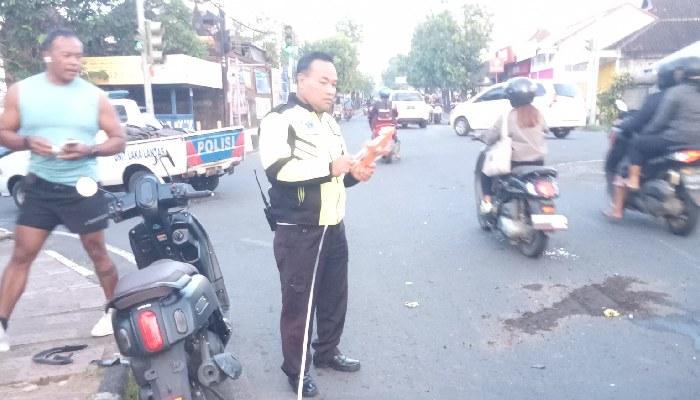 Kecelakaan Maut di Gianyar Bali, Pemotor Tewas Ditabrak Truk yang Terobos Lampu Merah