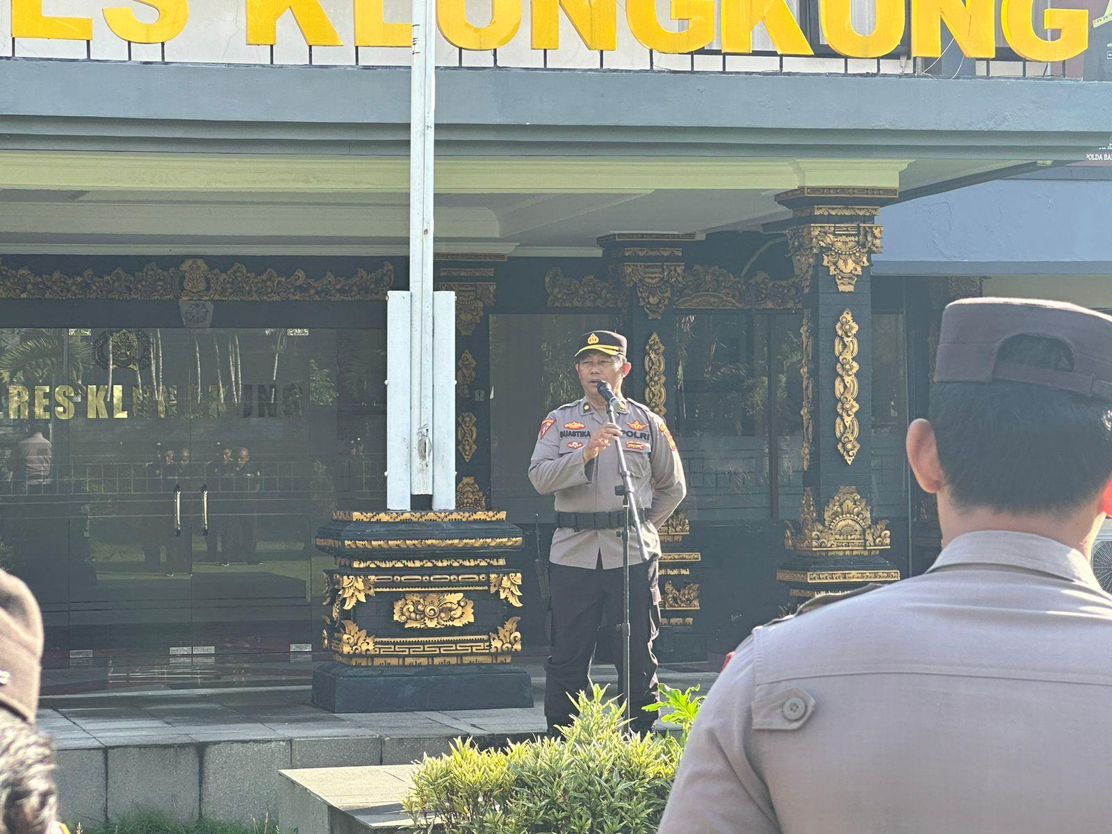 Belum Ada Aksi Unjuk Rasa Hari Buruh, Polres Klungkung Tetap Siagakan Personel