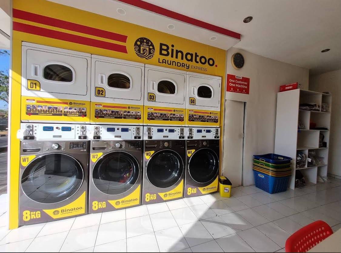 Binatoo Laundry Express cabang Ida Bagus Mantra, Ketewel, Sukawati, Gianyar. Binatoo Laundry Express, Jawaban Praktis untuk Gaya Hidup Modern yang Serba Cepat