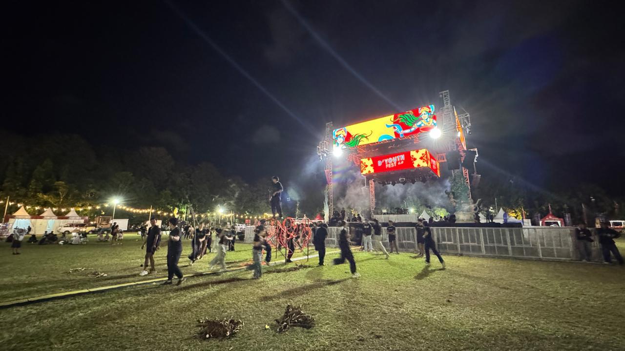 Digelar di Lapangan Puputan Badung, Dispar Denpasar Siapkan 7 Kantong Parkir Selama D'Youth Fest 6.0 - Tribun-bali.com