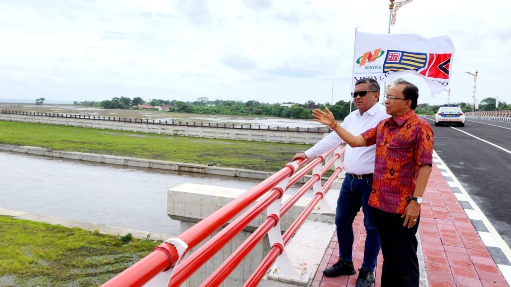 Gubernur Bali Ajak Sekjen PDIP Tinjau Lokasi Kawasan Pusat Kebudayaan Bali