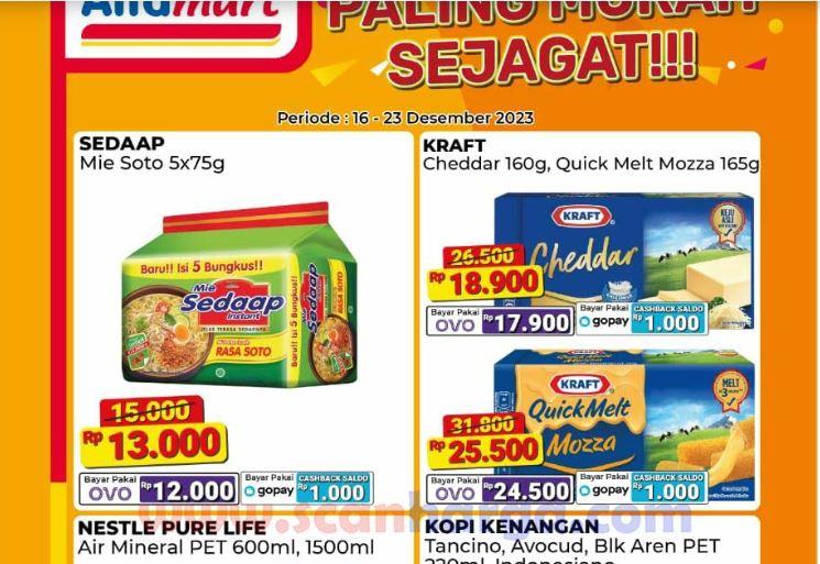 HARGA Bahan Dapur di Alfamart, Indomaret & Hypermart 20-23 Desember 2023: Mi Sedaap Soto Rp13.000/5