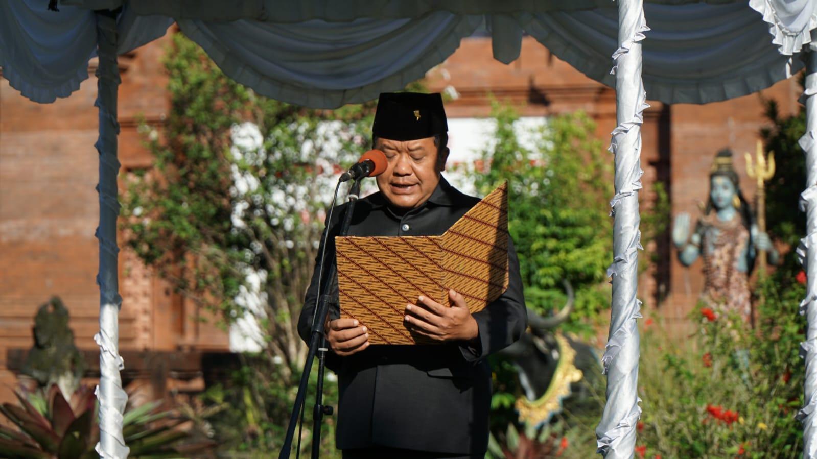 Harkitnas ke-118 di Bangli Bali, Bupati Sedana Arta: Lindungi Anak dari Medsos