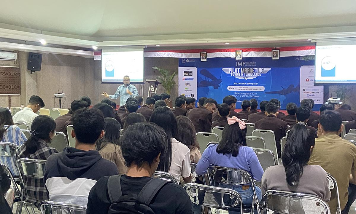 Hadir di Pulau Dewata, Indonesia Marketing Festival 2024 Bangun Jiwa Entrepreneur Mahasiswa