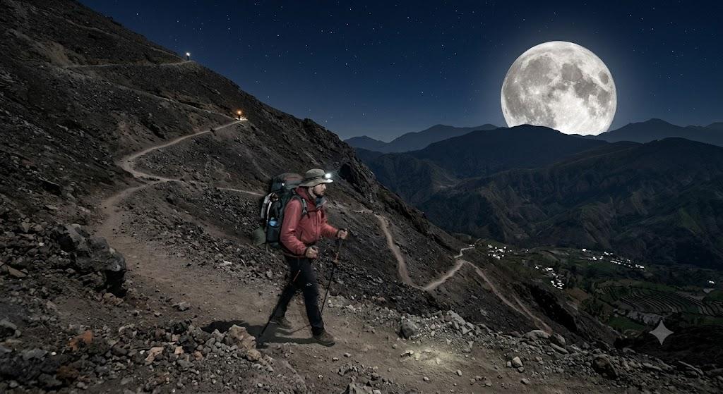Arti Berjalan Zigzag di Lereng Gunung, Akan Ada Perubahan Status? - Tribun-bali.com