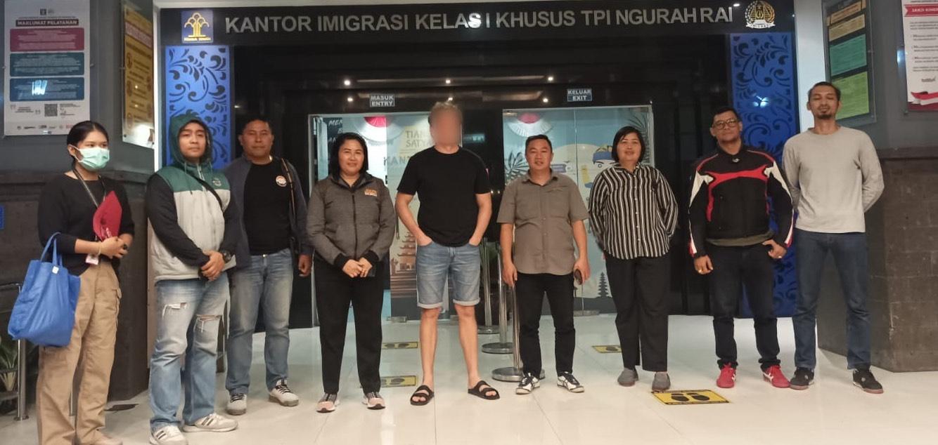 Imigrasi Ngurah Rai Amankan Inisial PM Seorang Buronan Interpol Rusia