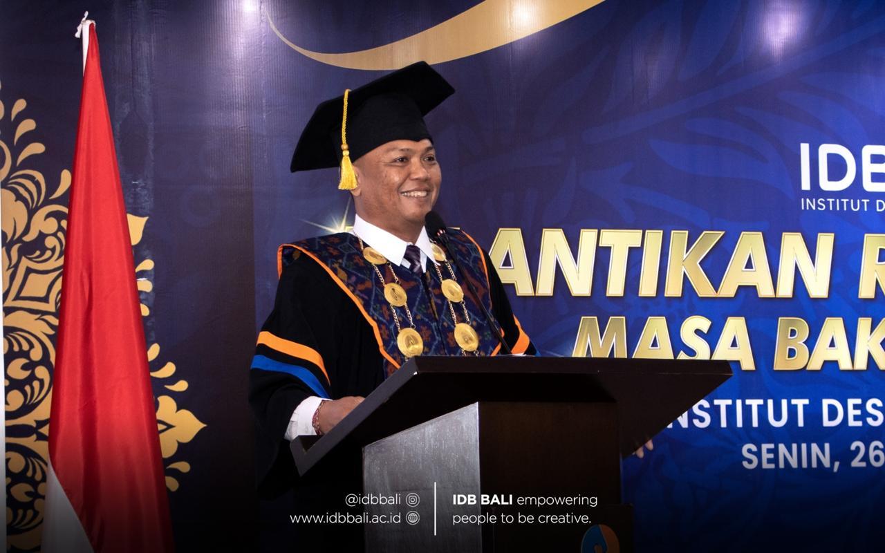 Doktor I Kadek Pranajaya Resmi Dilantik Menjadi Rektor IDB Bali Periode 2024-2028
