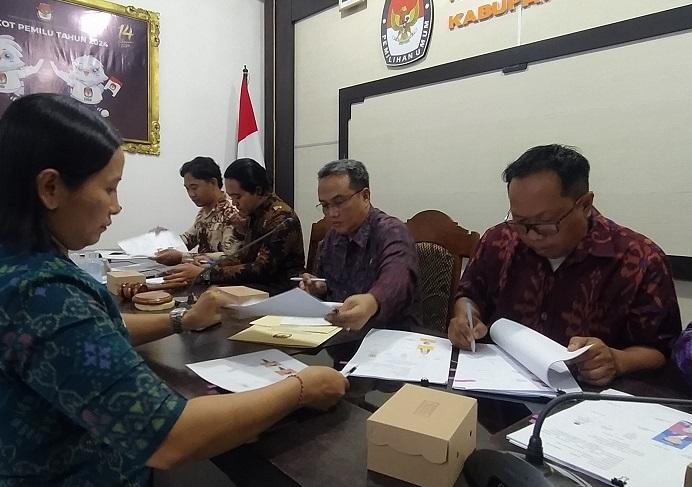 429 Caleg DPRD Buleleng Masuk DCT, Dua Caleg Tidak Penuhi Syarat