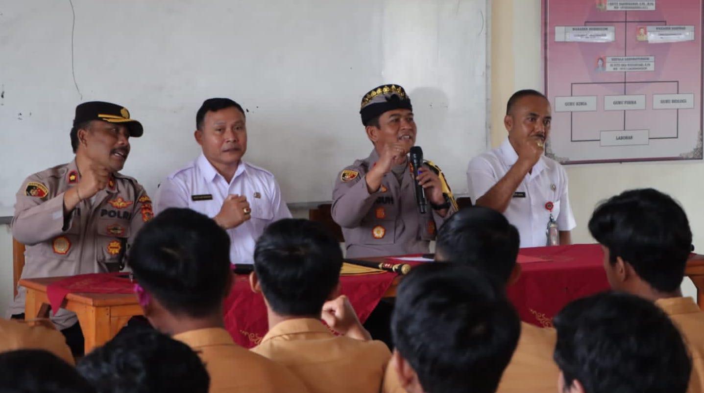 Kapolres Badung Kapolres AKBP Teguh Priyo Wasono Minta Generasi Muda Ikut Pantau Peredaran Narkoba