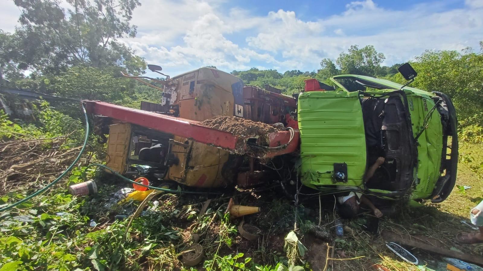 Kronologi Truk Towing Kecelakaan di Pecatu Badung, Sopir Meninggal di Tempat