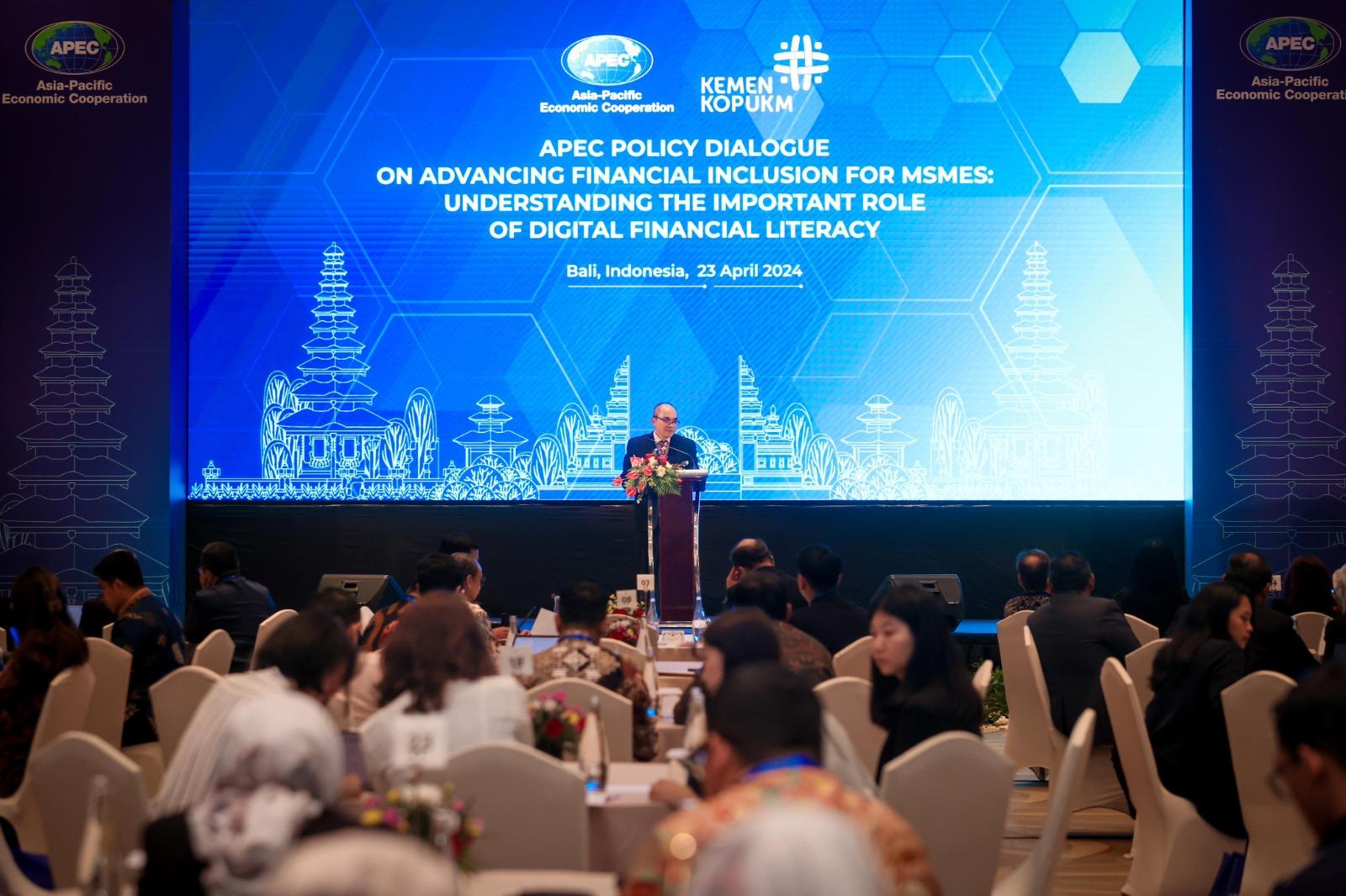 KemenKopUKM Gelar Side Event APEC SMEWG ke-57 di Bali, Tingkatkan Inklusi Keuangan Bagi UMKM