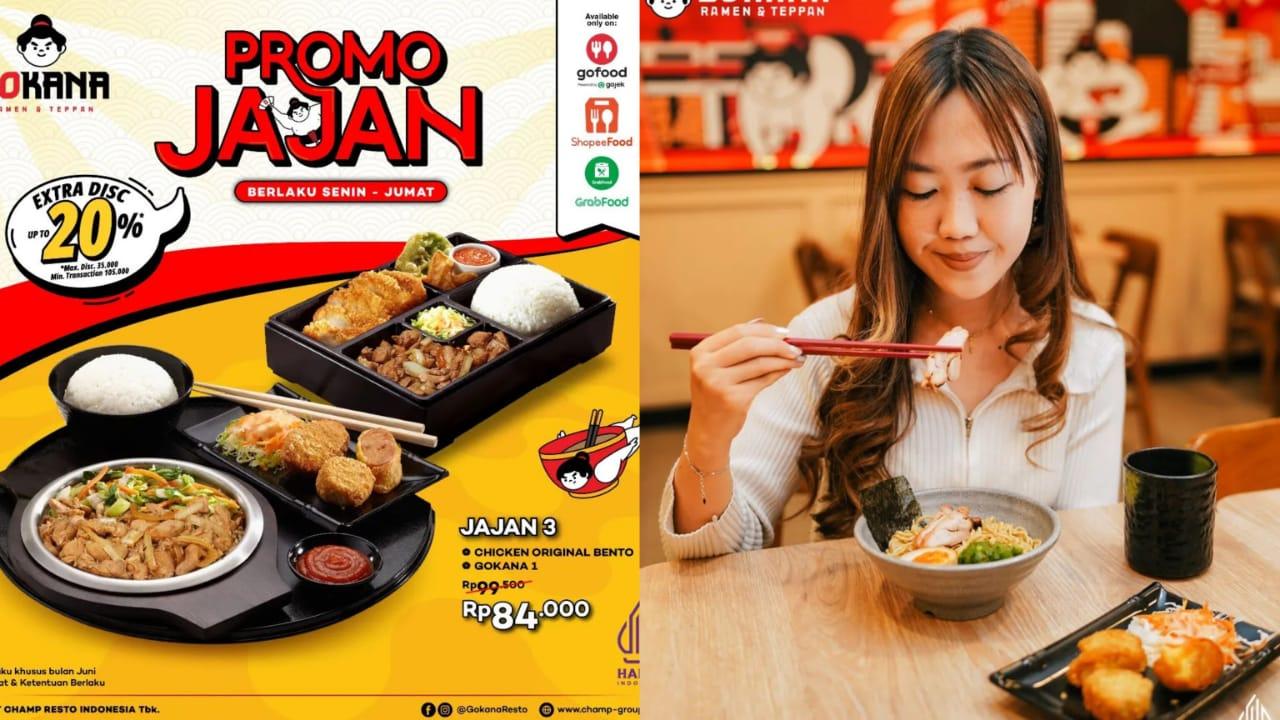LEBIH HEMAT! Promo Gokana 10-14 Juni 2024, Nikmati Paket JAJAN Mulai Rp 84 Ribuan, Dapatkan Diskon